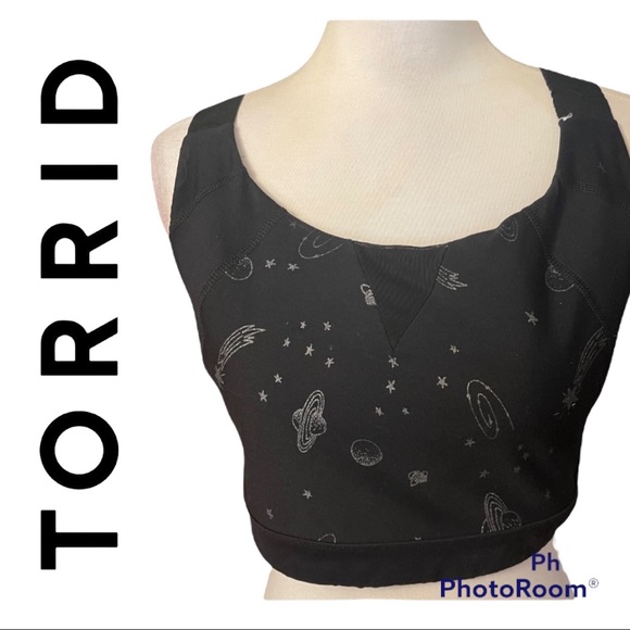 torrid Other - Torrid Active Moon & Stars Sports Support Bra 2x